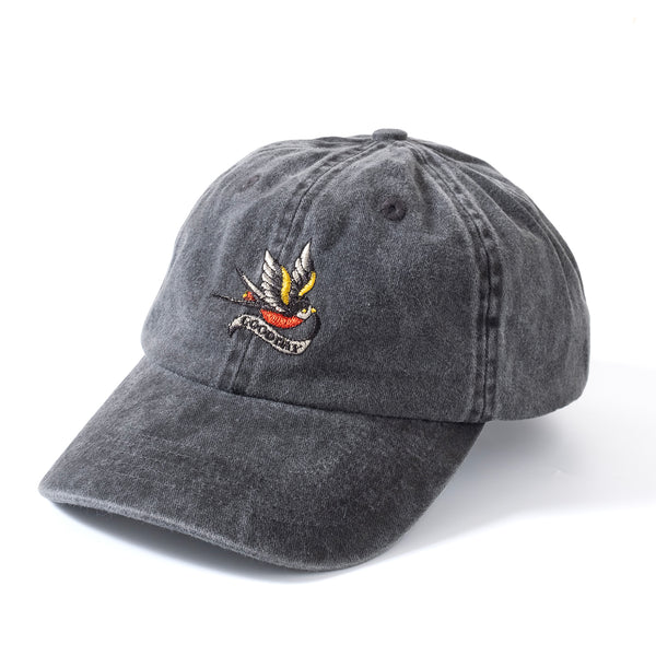 (ZC279) Swallow Embroidery Washed Cap