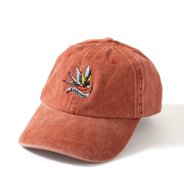 (ZC279) Swallow Embroidery Washed Cap