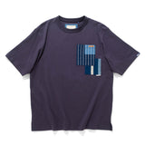 (TP1637) Sashiko Pocket Tee