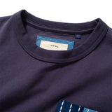 (TP1637) Sashiko Pocket Tee