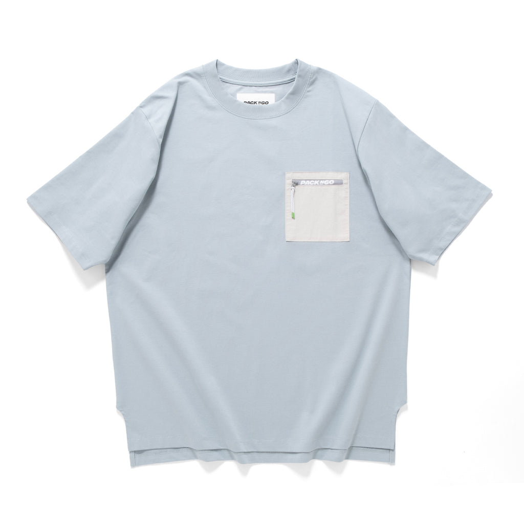 (TP1616) Cool Touch Logo Pocket Tee