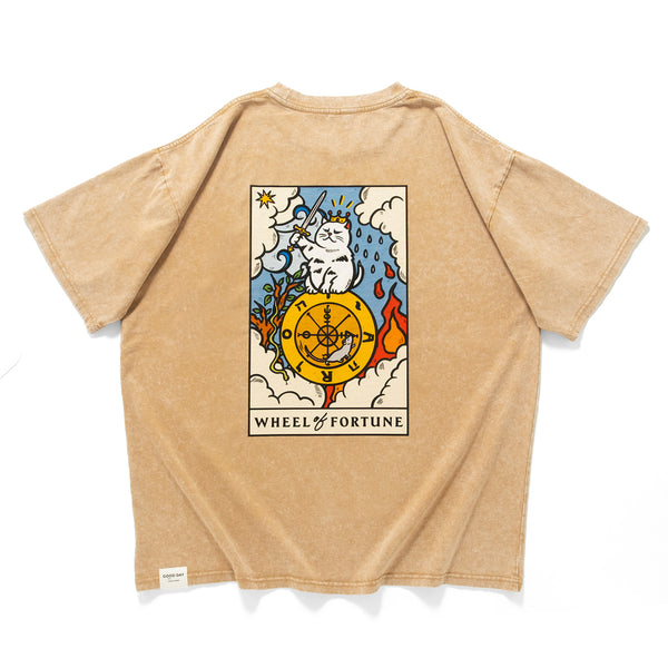 (ZT1696) Catarot V1.1 Wheel of Fortune Graphic Tee
