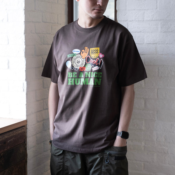 (ZT1188) Be A Nice Human Graphic Tee