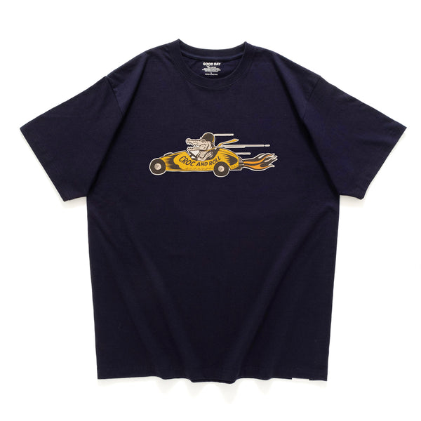 (ZT1647) Crocodile Driver Graphic Tee