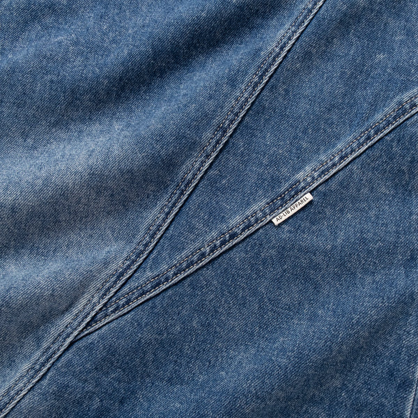 (DS022) Washed Denim Dress
