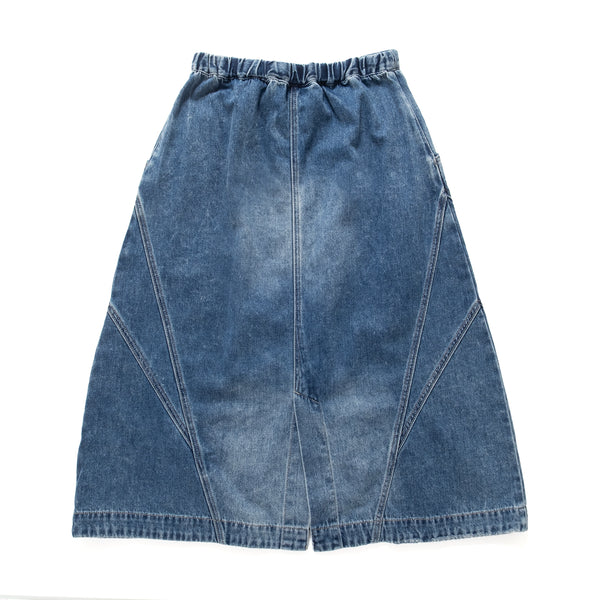 (DS022) Washed Denim Dress