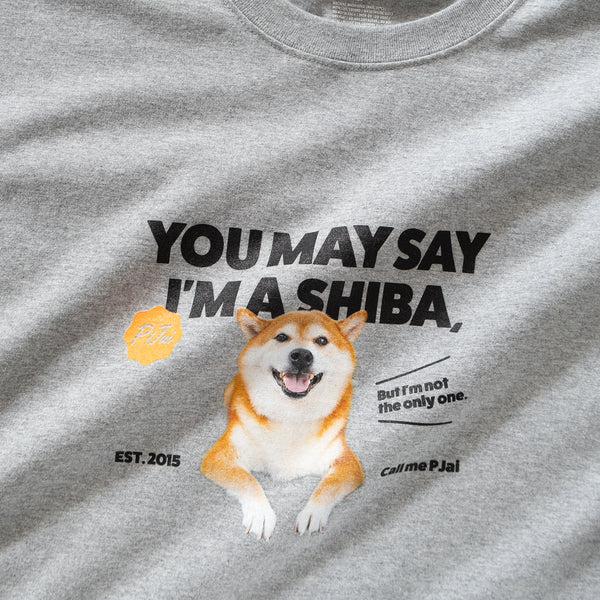 (ZT1191) You May Say I'm A Shiba PJai Photo Print Tee