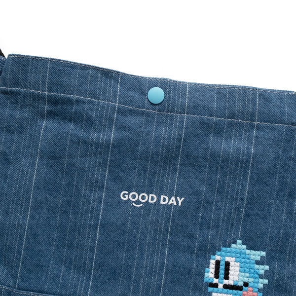 (EX462) Graphic Embroidery Sacoche