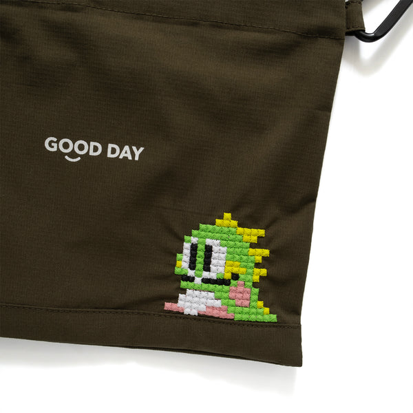 (EX462) Graphic Embroidery Sacoche