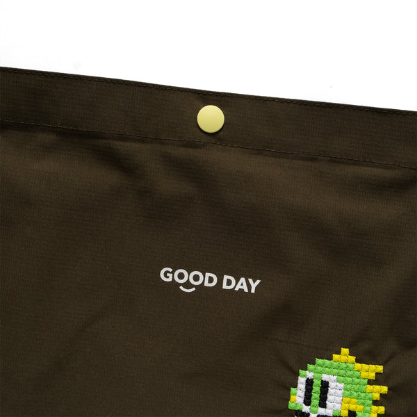 (EX462) Graphic Embroidery Sacoche