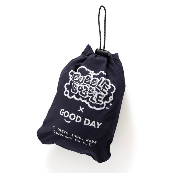 (EX463) Packable Embroidery Crossbody Bag