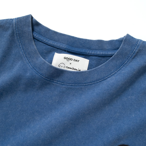 (EX594) Music Graphic Embroidery Washed Tee