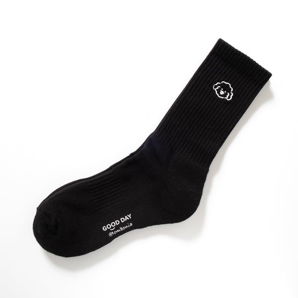 (EX597) Graphic Embroidery Socks