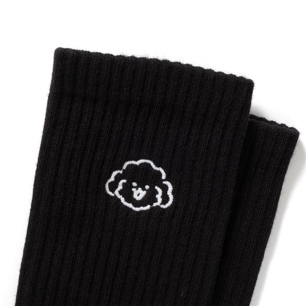 (EX597) Graphic Embroidery Socks