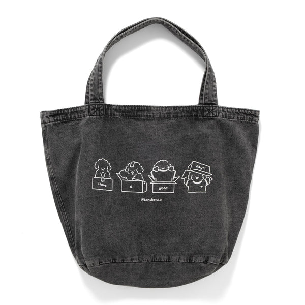 (EX598) Have a Good Day Washed Tote Bag