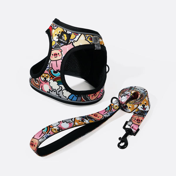 (EX670) OxyMesh Velcro Step in Harness Set