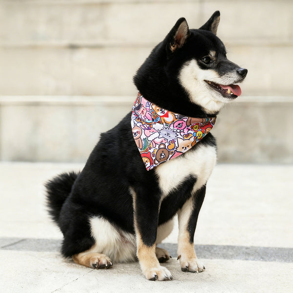 (EX673) Triangle Dog Bandana