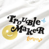 (ZT1137) Kids Trouble Maker Graphic Tee