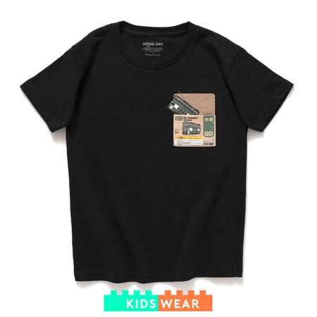 (ZT1226) Kids Pixel Game Graphic Tee