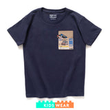 (ZT1539) Kids Toybox Ice Cream Van Pocket Tee