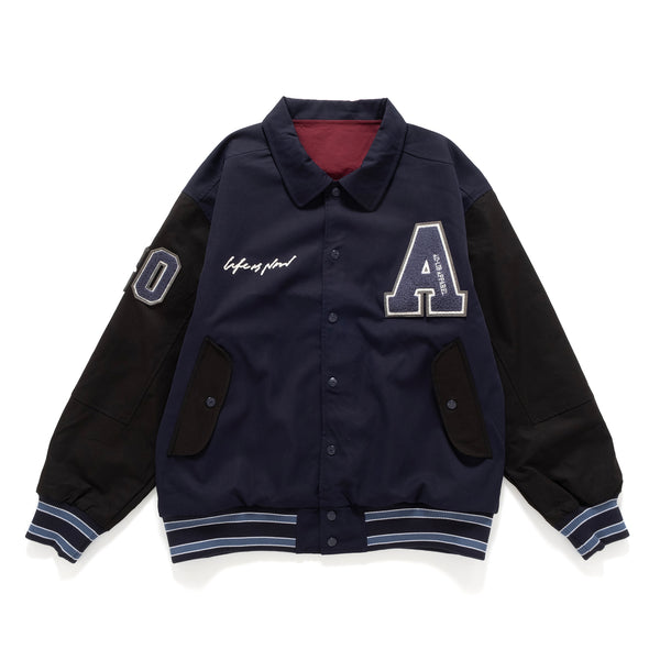 (JK366) 2 Face Baseball Jacket