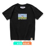 (ZT1226) Kids Pixel Game Graphic Tee