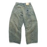 (PT407) 彎刀形牛仔褲