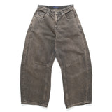 (PT407) 彎刀形牛仔褲