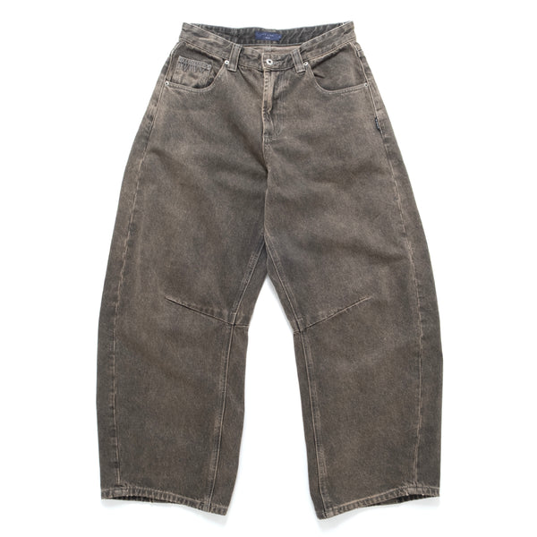 (PT407) 彎刀形牛仔褲