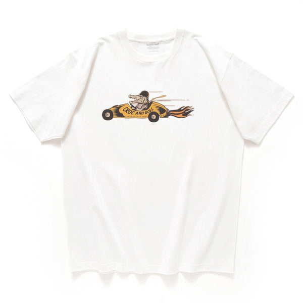 (ZT1647) Crocodile Driver Graphic Tee