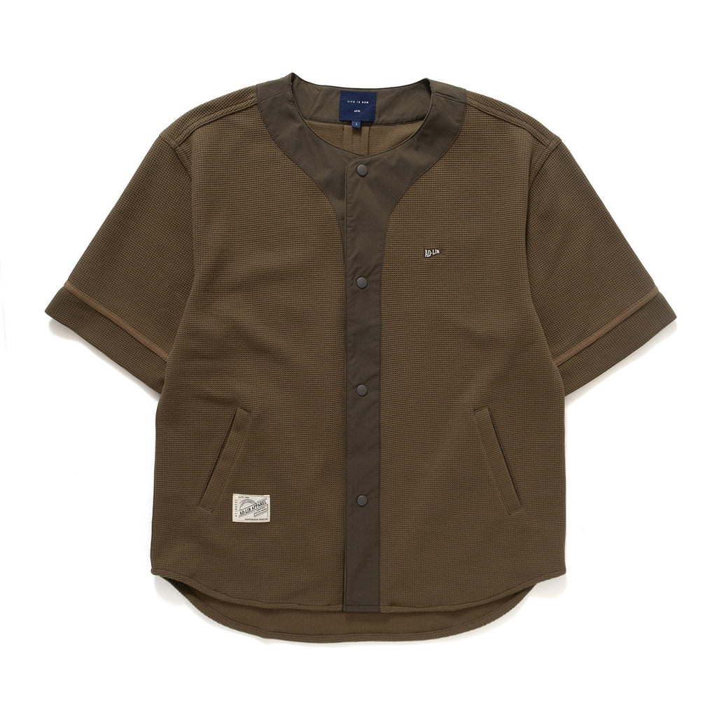(ST302) Baseball Short Sleeve Shirt