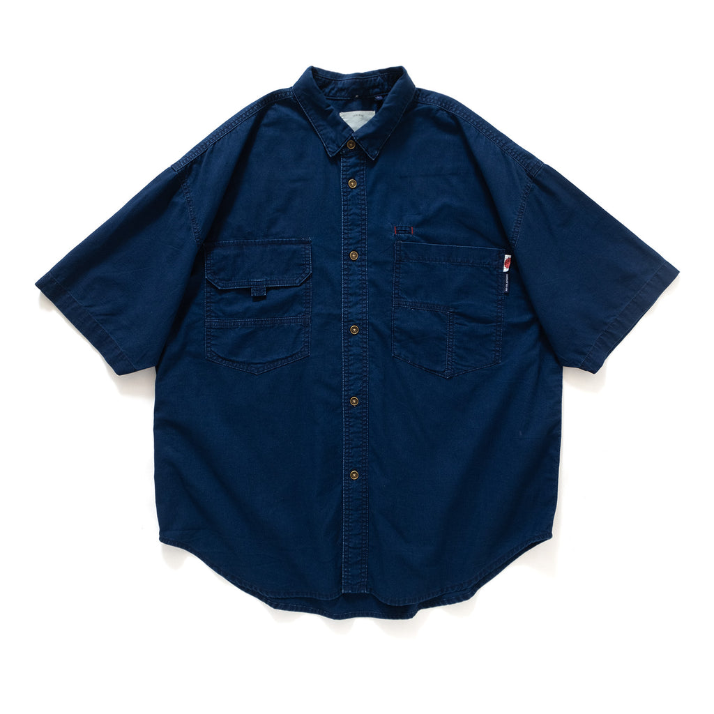 (ST305) Japan Indigo Short Sleeve Shirt