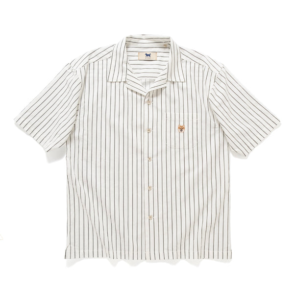 ST461) Stripe Short Sleeve Shirt – ad-lib