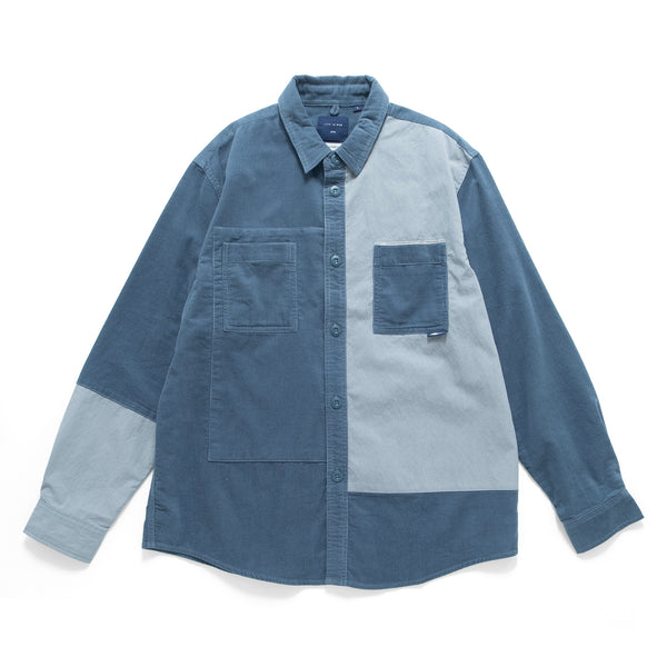 (ST470) Patchwork Shirt