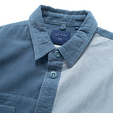 (ST470) Patchwork Shirt