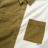 (ST470) Patchwork Shirt