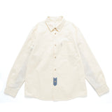 (ST471) Sleeve Patchwork Shirt