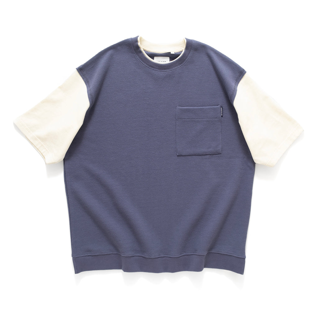 (TP1150) Fake Layer Waffle Tee