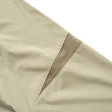 (TP1338) Contrast Cropped Sleeve Cool Touch Tech Tee