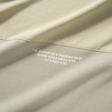 (TP1338) Contrast Cropped Sleeve Cool Touch Tech Tee