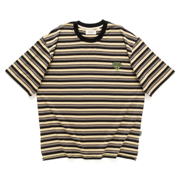 (TP1474) Embroidery Stripe Tee