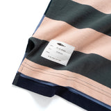 (TP1659) Stripe Contrast Tee