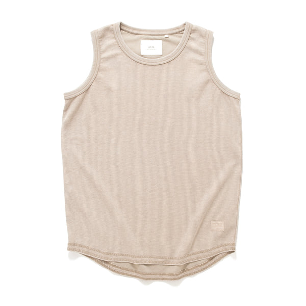 (VT1641) Washed Waffle Tank Top