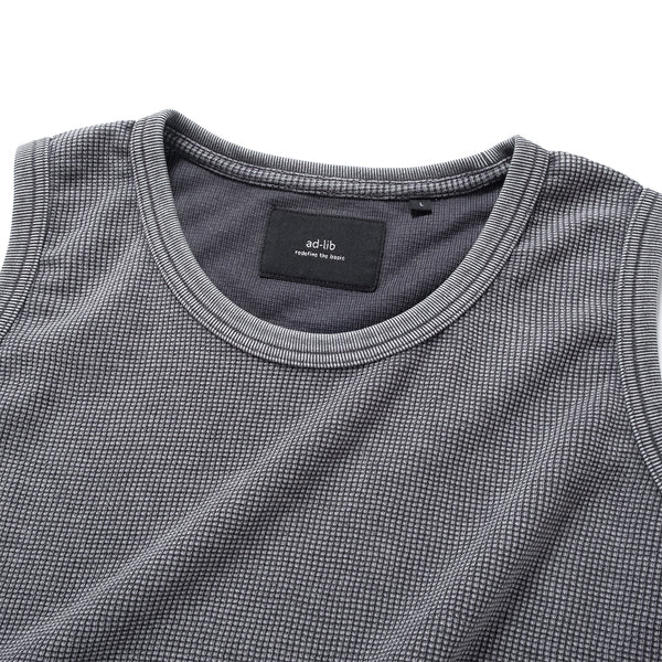 (VT1641) Washed Waffle Tank Top