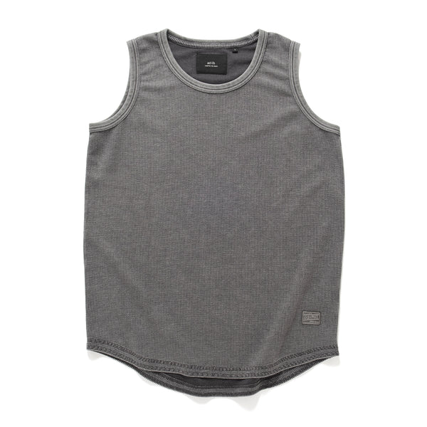 (VT1641) Washed Waffle Tank Top