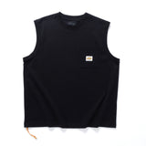 (VT1672) Cool Touch Drawstrings Tank Top