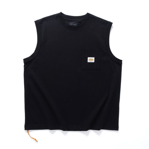 (VT1672) Cool Touch Drawstrings Tank Top