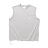 (VT1672) Cool Touch Drawstrings Tank Top