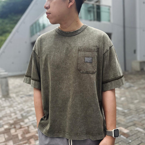 (TP1688) Wash Boxy Tee