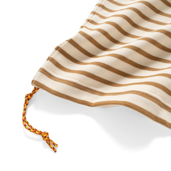 (YT1678) Border Drawstrings Pocket Tee